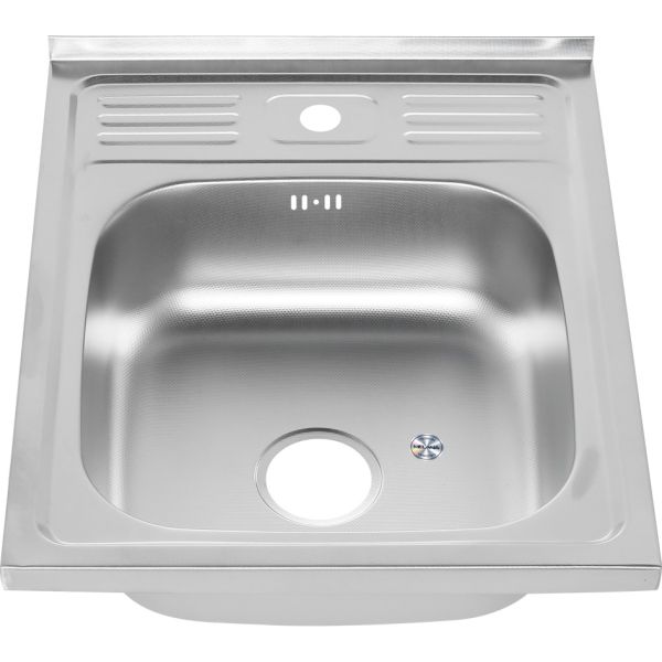 Мойка 5060 Melana 0,6/160 хром с сифоном (162D ta *15)